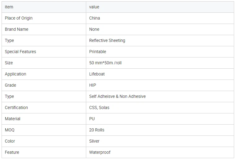 Silver Scotchlite 3150A SOLAS Grade Conspicuity Marine Solas Reflective Tape (9)