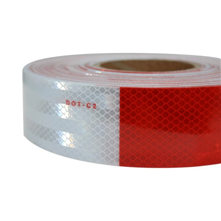 red and white dot reflective tape (1)