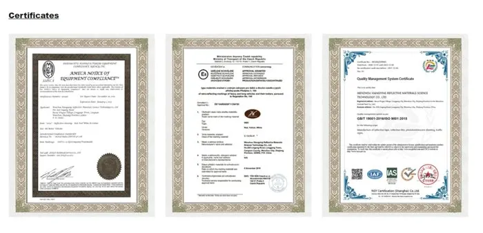 Dingfei certificates (3)_