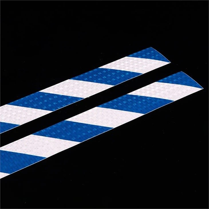 5*90cm Honeycomb Lattice Lime-Red Arrow Reflective Tape