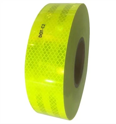 2 tommer bred 150 fot lang DOT C2 reflekterende tape