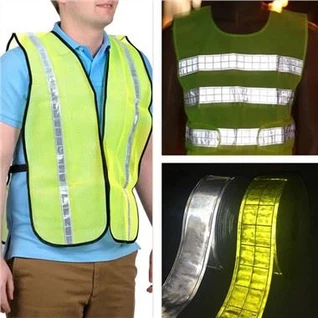 Klær med reflekterende tape