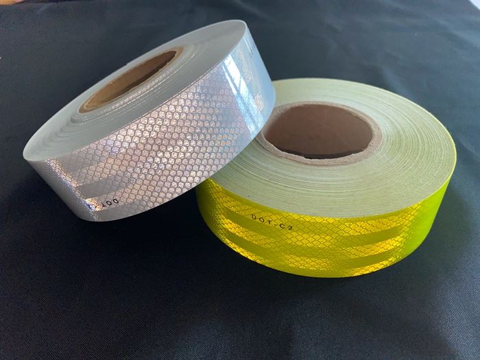 Vanntett reflekterende tape med høy synlighet