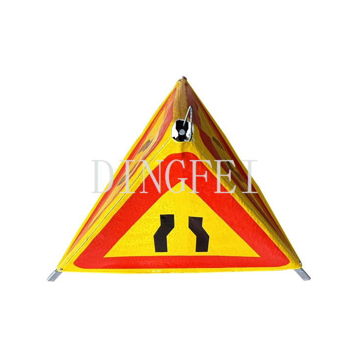 3 Side Reflective Tripod Warning Sign