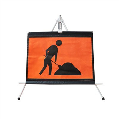 Australia Mann at Work Reflekterende stativ Roll Up Sign Kit