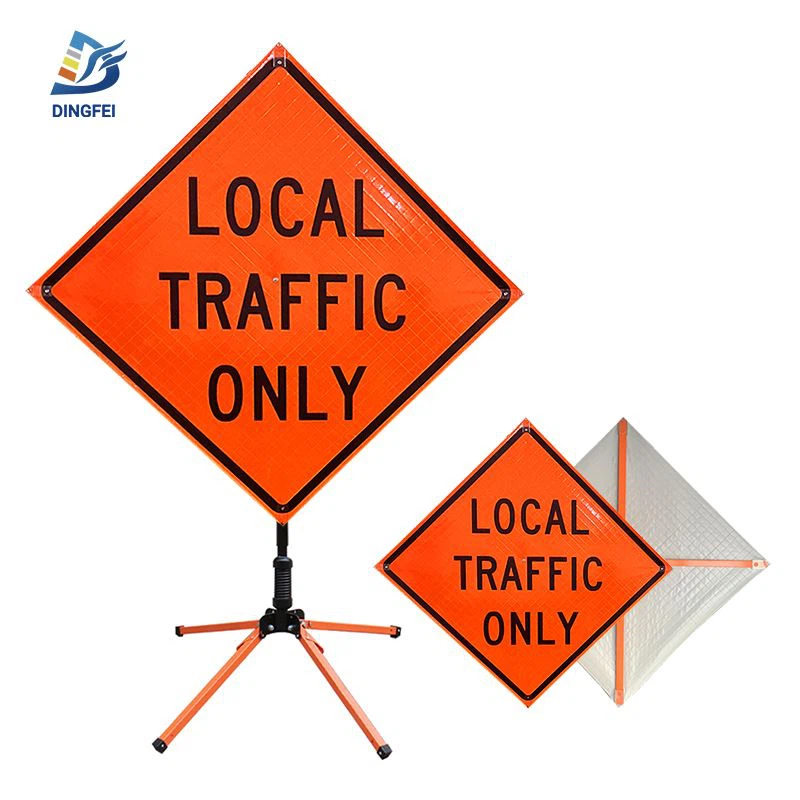 KUN LOKAL TRAFIKK SKILT