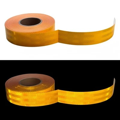 Gult segment reflekterende tape